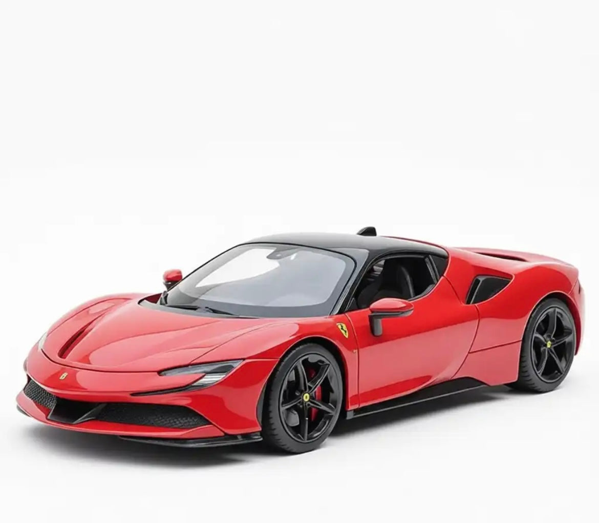 Ferrari SF90 1:24 – Modelo Diecast Metálico de Colección