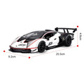 Lamborghini Essenza SCV12 Green White1:24 Collectible Gift Alloy Car Model Die Casting Model Lamborghini Revuelto Orange