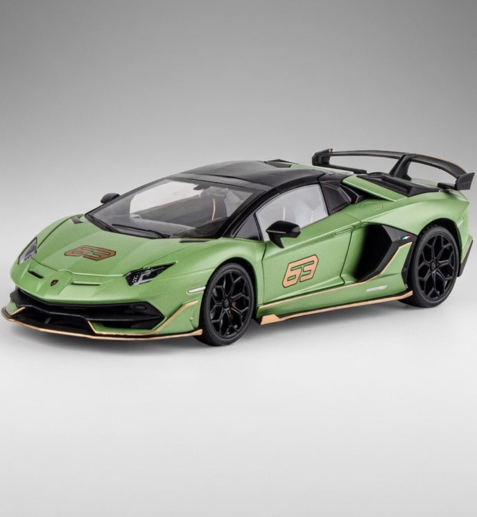 Lamborghini Aventador SVJ 63 1:18 – Edición Deportiva de Colección